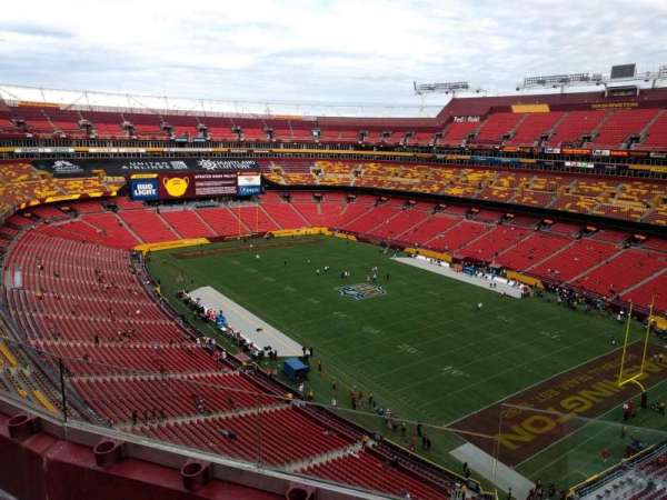 Northwest Stadium, section: 421, row: 3, seat: 3