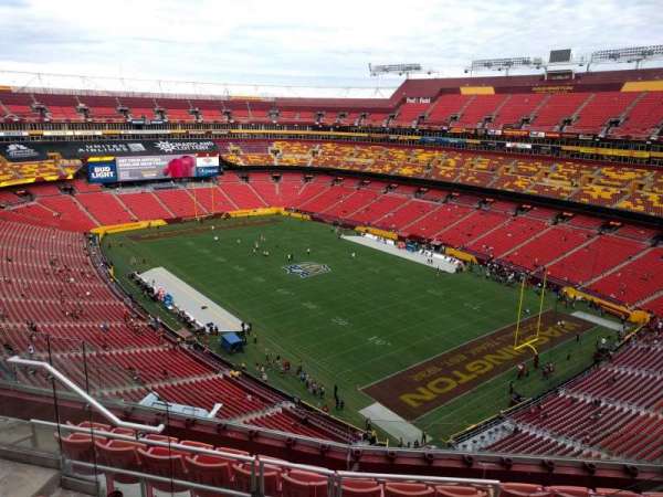 Northwest Stadium, section: 420, row: 7, seat: 8