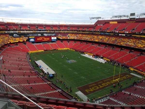Northwest Stadium, section: 419, row: 6, seat: 12