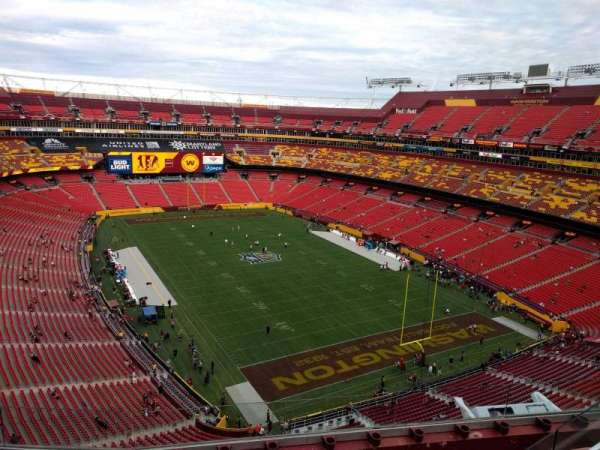 Northwest Stadium, section: 418, row: 5, seat: 7