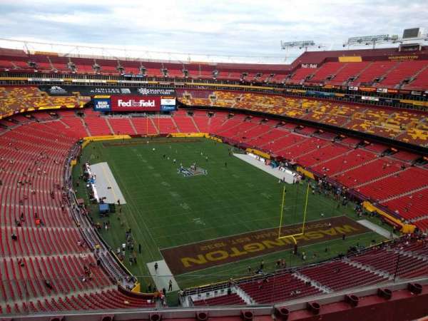 Northwest Stadium, section: 417, row: 4, seat: 12