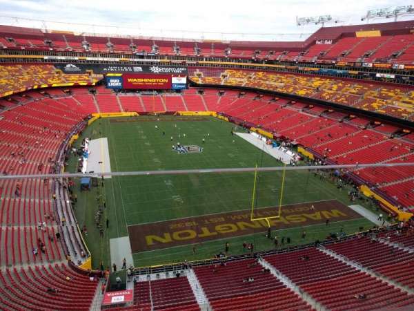 Northwest Stadium, section: 416, row: 1, seat: 14