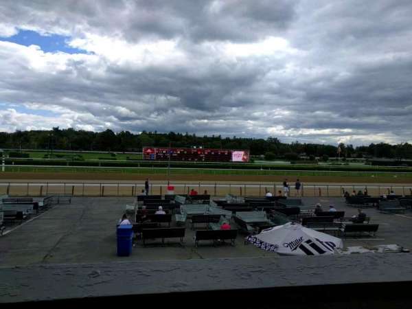 Saratoga Race Course, section: m, row: b, seat: 2