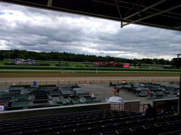 Saratoga Race Course, section: r, row: n, seat: 14