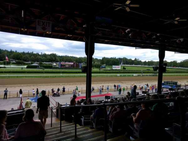 Saratoga Race Course, section: c, row: g, seat: 2