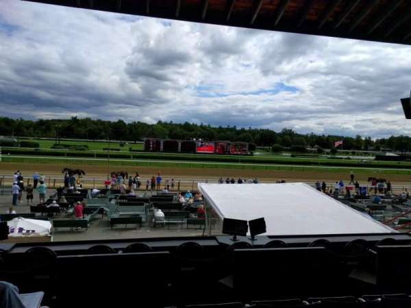 Saratoga Race Course, section: l, row: c, seat: 15