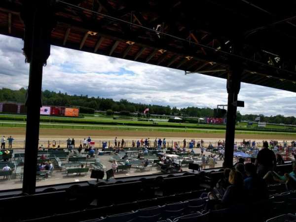 Saratoga Race Course, section: k, row: e, seat: 14