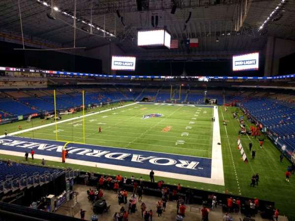 Alamodome, section: 243, row: 2, seat: 13