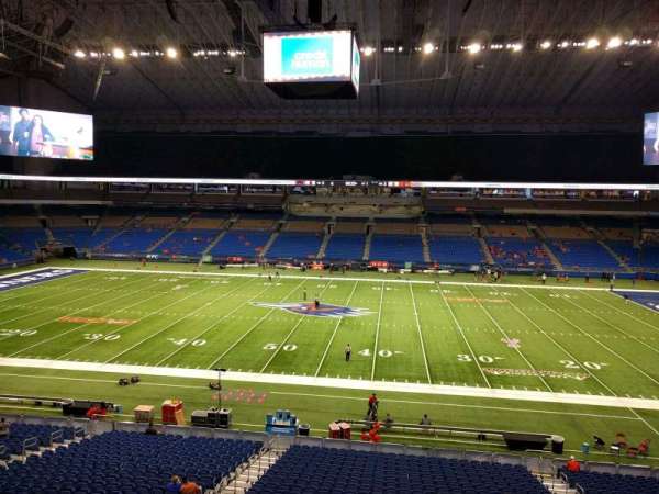 Alamodome, section: 233, row: 3, seat: 15