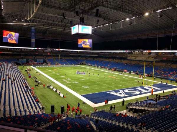 Alamodome, section: 227, row: 3, seat: 10