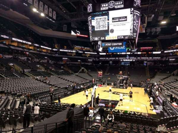 Frost Bank Center, section: 113, row: 18, seat: 7