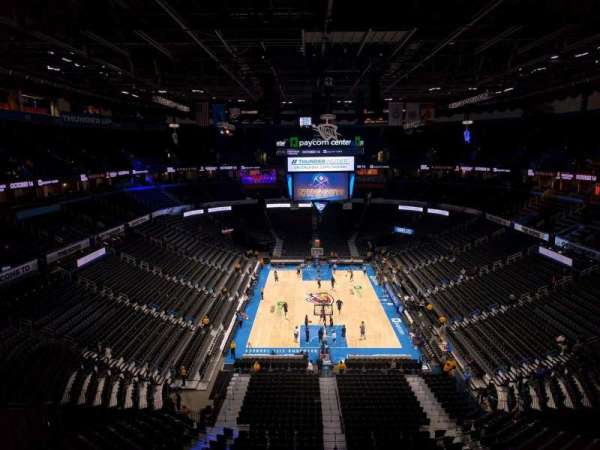 Paycom Center, section: 301, row: e, seat: 11