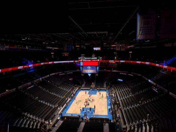 Paycom Center, section: 330, row: k, seat: 19