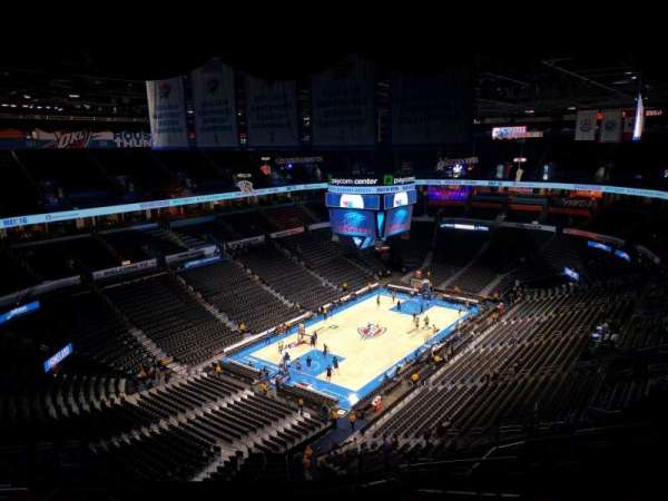 Paycom Center, section: 328, row: p, seat: 15