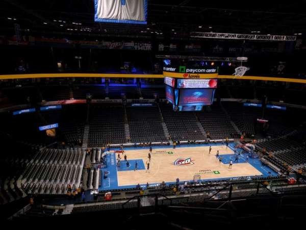 Paycom Center, section: 325, row: 10, seat: 10