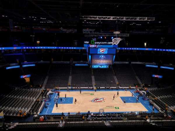 Paycom Center, section: 324, row: j, seat: 13