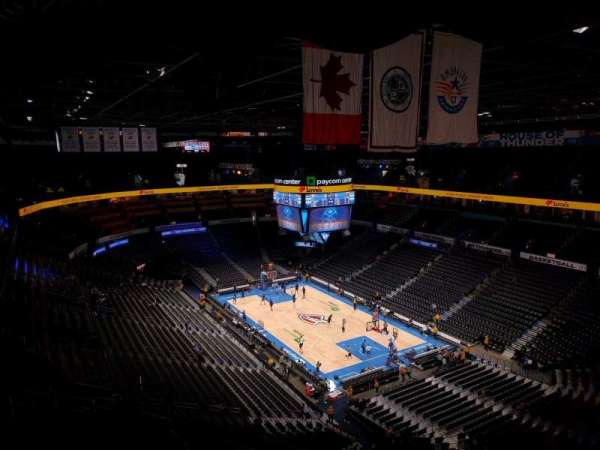 Paycom Center, section: 319, row: n, seat: 9