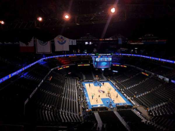 Paycom Center, section: 317, row: r, seat: 18