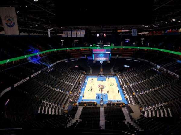Paycom Center, section: 316, row: m, seat: 8