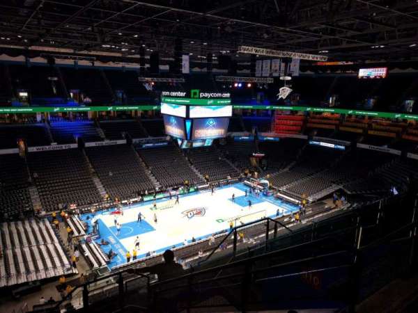 Paycom Center, section: 311, row: j, seat: 10