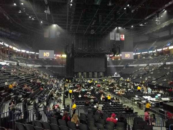 Paycom Center, section: 102, row: m, seat: 5