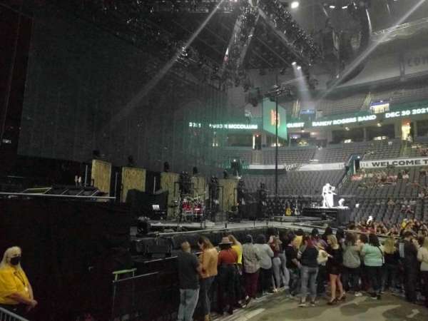 Paycom Center, section: 107, row: b, seat: 2
