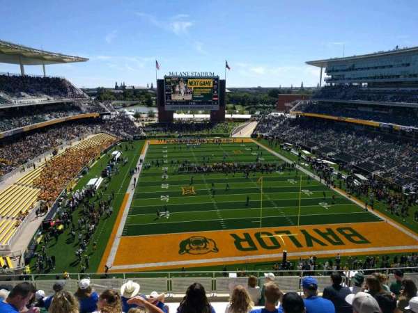 McLane Stadium, section: 316, row: 10, seat: 11