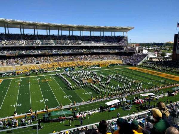 McLane Stadium, section: 308, row: 4, seat: 25