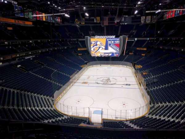 Bridgestone Arena, section: 318, row: k, seat: 11