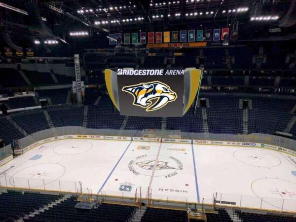 Bridgestone Arena, section: 326, row: c, seat: 13