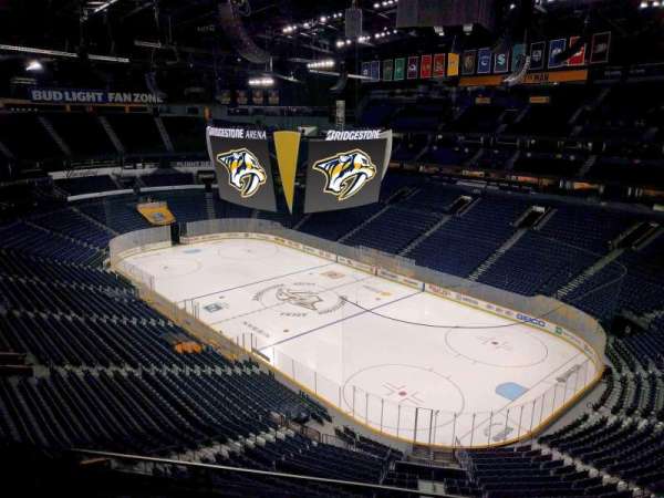 Bridgestone Arena, section: 330, row: d, seat: 6