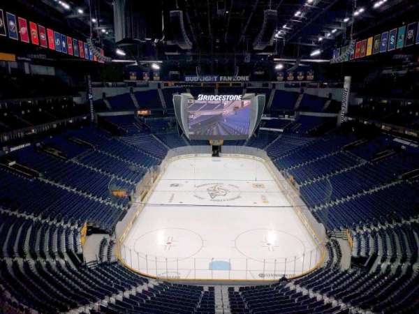Bridgestone Arena, section: 301, row: d, seat: 11