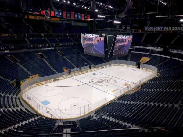 Bridgestone Arena, section: 305, row: d, seat: 6