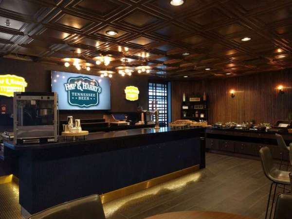 Bridgestone Arena, section: Hap & Harry's Taproom