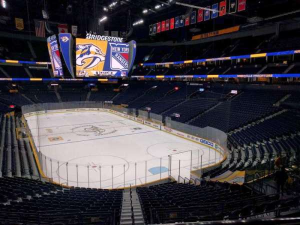 Bridgestone Arena, section: Yuengling Flight Deck, row: Table 6