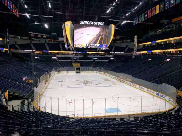 Bridgestone Arena, section: 120, row: k, seat: 12