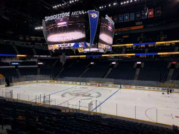 Bridgestone Arena, section: 117, row: l, seat: 11