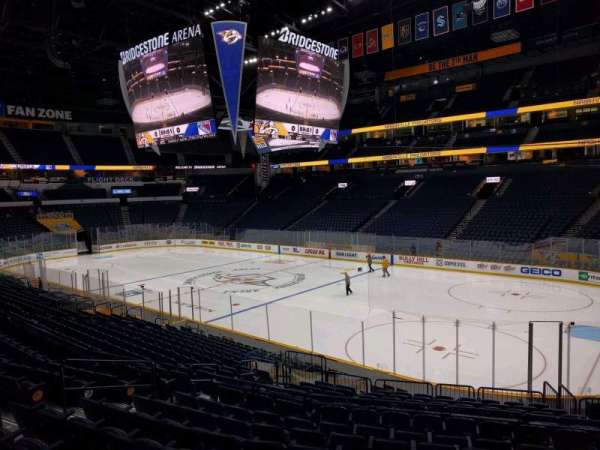Bridgestone Arena, section: 118, row: j, seat: 12