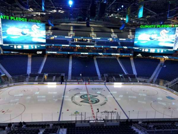 Climate Pledge Arena, section: 114, row: c, seat: 20