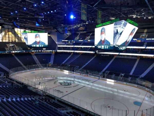 Climate Pledge Arena, section: 112, row: a, seat: 3