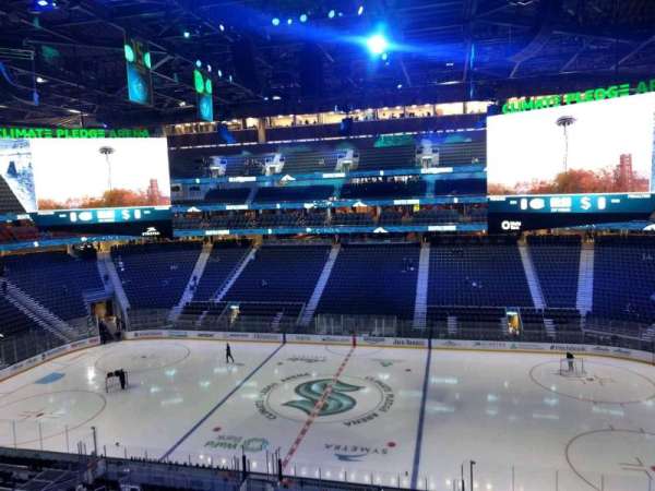 Climate Pledge Arena, section: 126, row: b, seat: 22