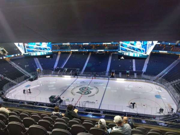 Climate Pledge Arena, section: 213, row: g, seat: 8