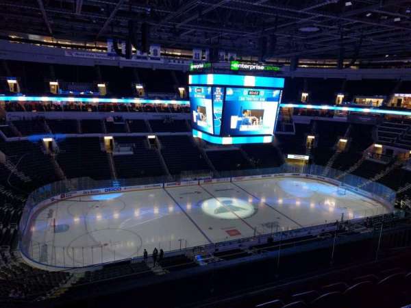 Enterprise Center, section: 305, row: G, seat: 13