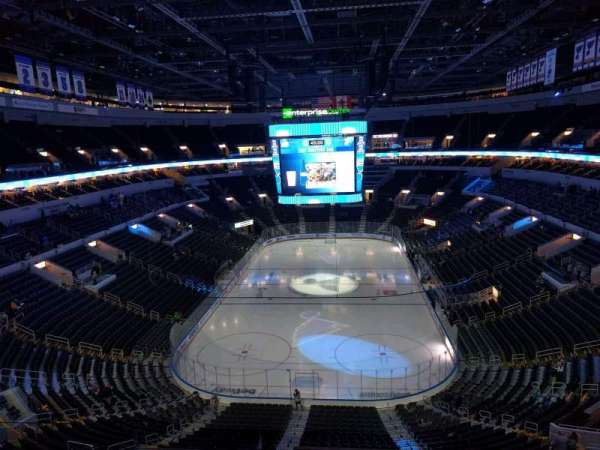 Enterprise Center, section: 311, row: f, seat: 8