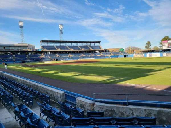 Harbor Park, section: 124, row: g, seat: 12
