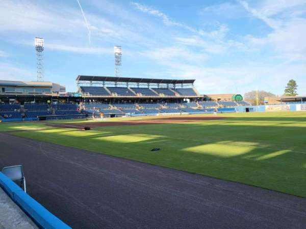 Harbor Park, section: 120, row: a, seat: 10