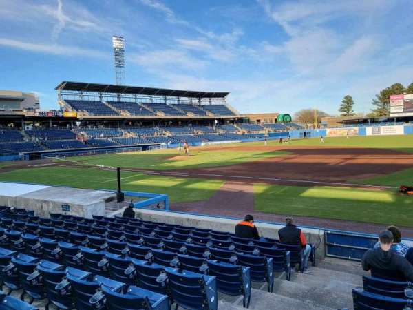 Harbor Park, section: 116, row: k, seat: 2