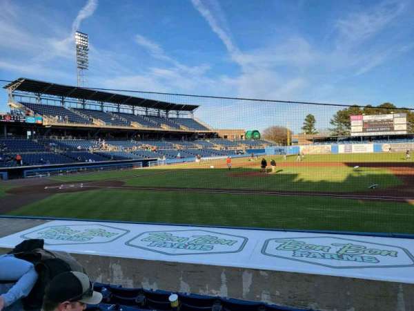 Harbor Park, section: 110, row: h, seat: 8