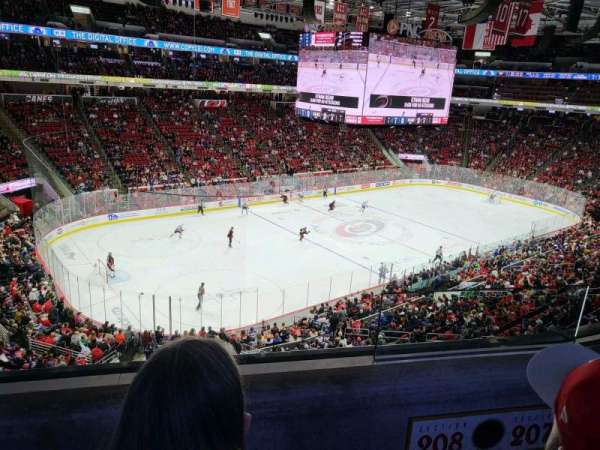 Lenovo Center, section: 208, row: c, seat: 2
