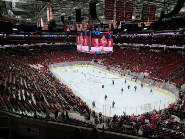 Lenovo Center, section: 215, row: e, seat: 4